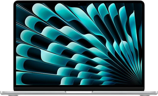 Apple 2025 MacBook Air 13-inch Laptop with M4 chip: Built for Apple Intelligence, 13.6-inch Liquid Retina Display, 24GB Unified Memory, 512GB SSD Storage, 12MP Center Stage Camera, Touch ID; Silver