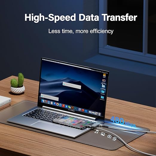 USB to USB C Cable, 2Pack 10FT USB A to Type C Charger Cord, Data Sync Nylon Braided Type C Fast Charging Cable for Phone 17 Pro Max/17/ 16e/16/15 Pro/15/Android/Samsumg G Alaxy S25 S24- Grey