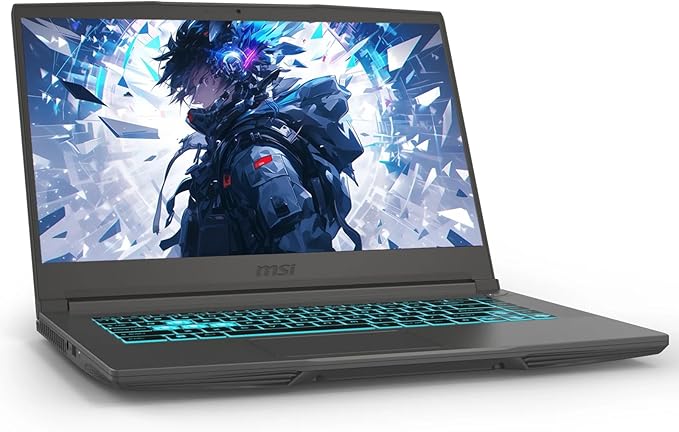 msi Thin 15 Gaming Laptop, 15.6" FHD IPS 144Hz, Intel 8-core i5-13420H, NVIDIA GeForce RTX 3050, 16GB RAM, 1TB SSD, Backlit Keyboard, WiFi 6E, Bluetooth, Gray, Windows 11, EAT Laptop Foldable Stand