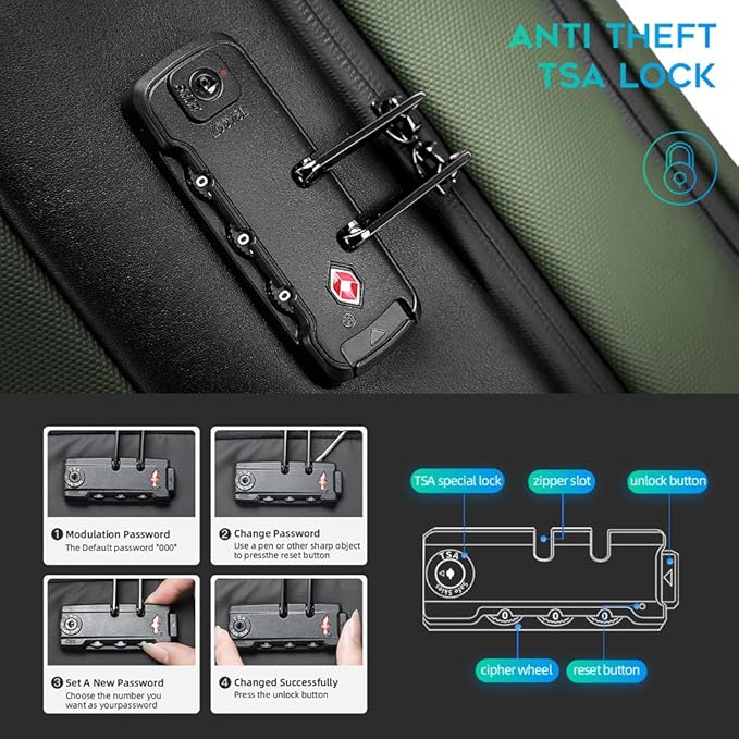 BANGE Anti-Theft Backpack,Tech Backpacks, 17 Inch Laptop Backpack with USB3.0 Charging Port, Mens Travel Backpack for Men and Women…