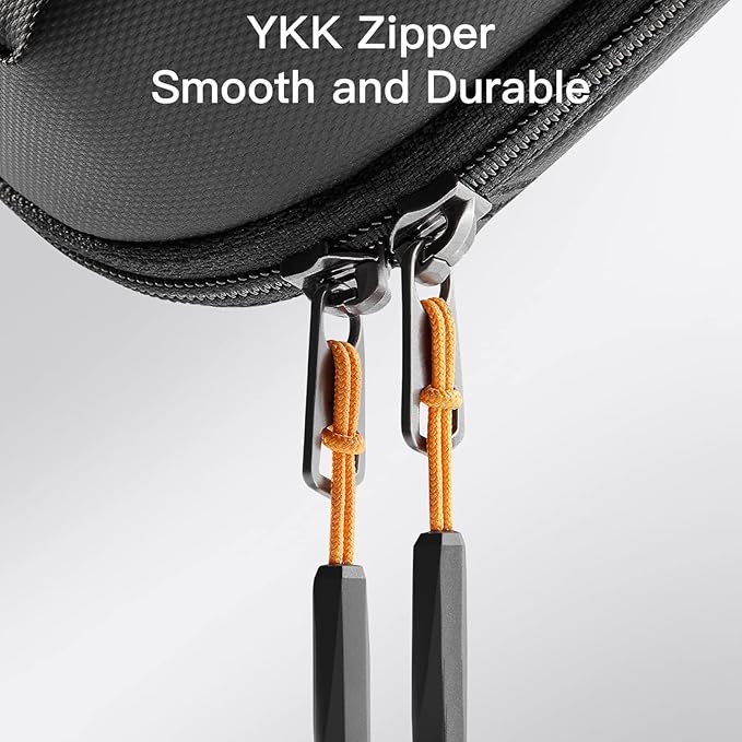 Electronics Travel Organizer - 180° Opening Tech Pouch, Waterproof Cable Storage Case, Portable Durable Design, Multi-Layer Organizer | Travel Bag for Wires, Chargers, Gadgets, Cosmetics, Office Daily