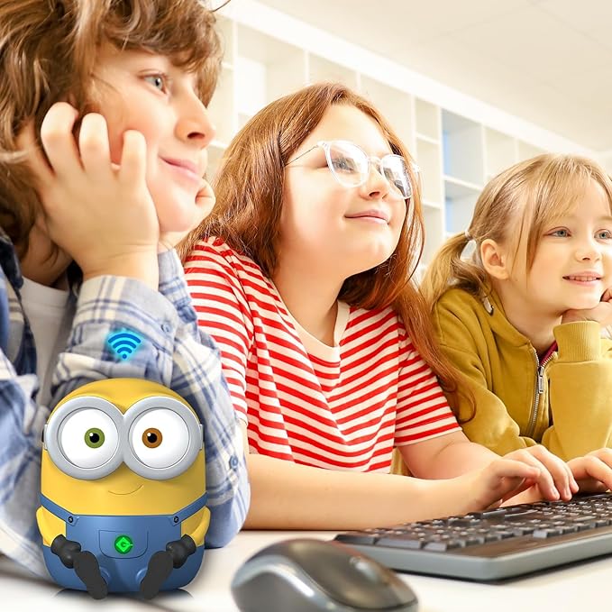 Davolink Minions Bob WiFi 6 Router for Home - Turbocharge Your Internet with Minions Magic Secure Travel WiFi Router - Gaming Router