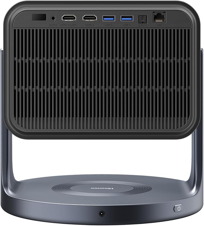 Hisense C2 Pro, Triple Laser Smart Portable Projector, 4K UHD, 2,600 Lumens, 65” – 300”, Dolby Vision, IMAX Enhanced, Sound by JBL, VIDAA OS, Netflix Included, Optical Zoom, Auto Keystone Correction