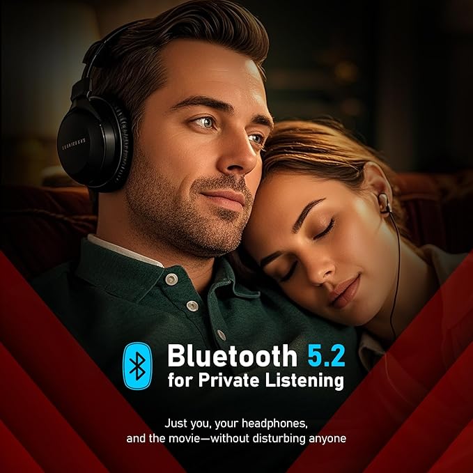 [Ultra-Slim 1.97"| Netflix Licensed | AI Auto Focus | 360° Stand] Smart Mini Projector with WiFi 6 & Bluetooth, Built-in Netflix/YouTube/Disney+/Hulu, DBPOWER N5 Movie Projector for Bedroom (Black)