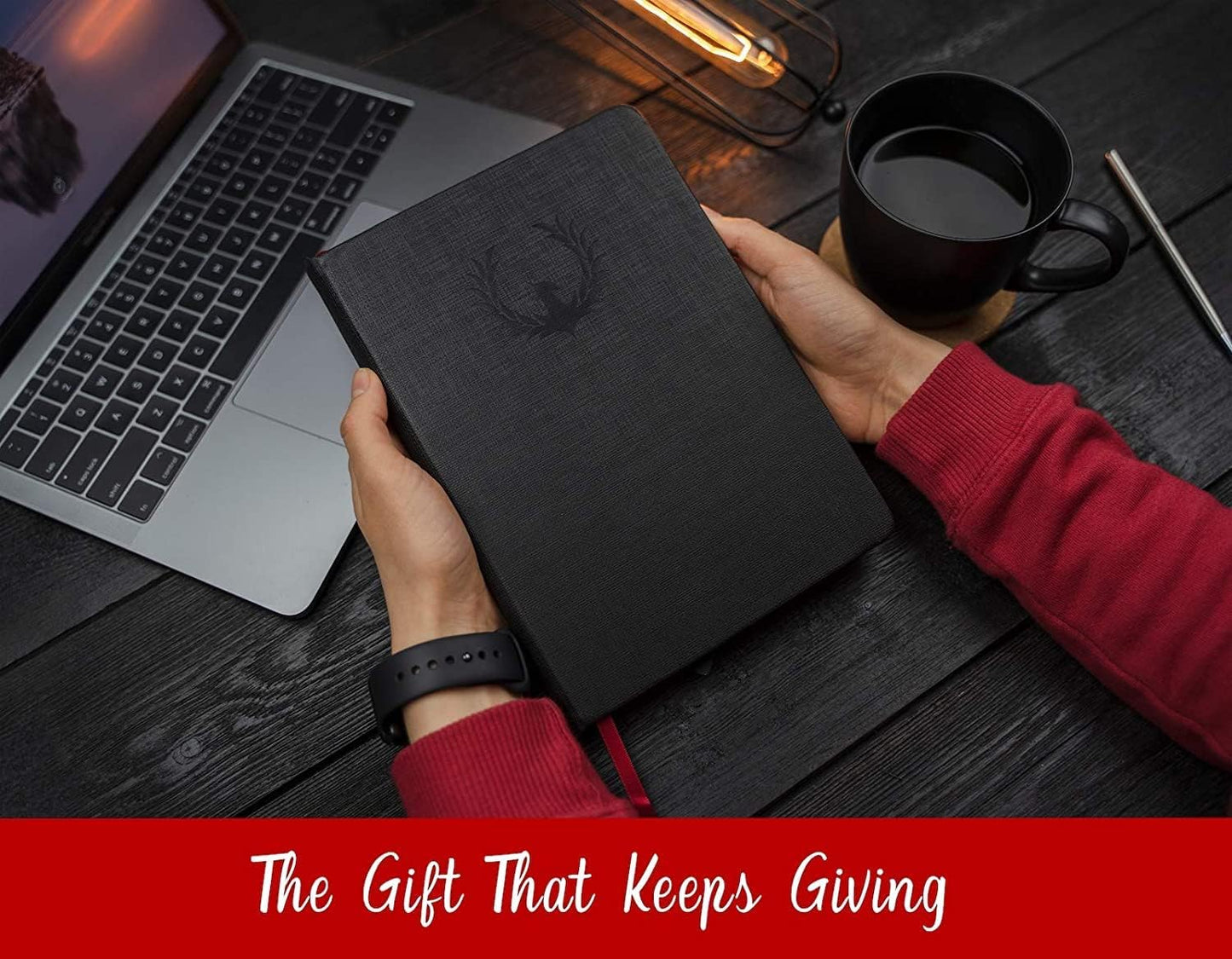 The Phoenix Journal - Best Daily Goal Planner, Organizer, & Calendar for Goal Setting, Gratitude, Happiness, & Productivity - Vision Board & Habit Tracking - 12 Weeks, Undated, Hardcover (Executive)