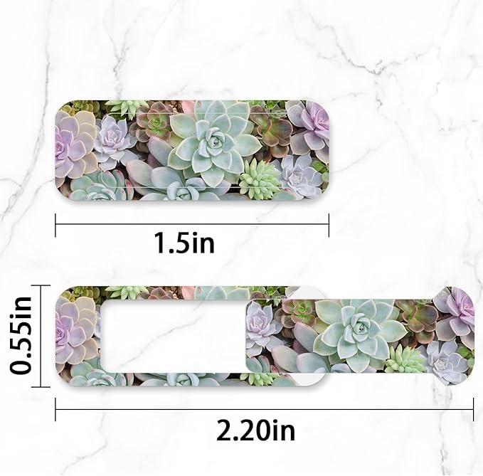 Webcam Cover, 3 Pieces, Laptop Camera Cover, Privacy Shielding Capacity is Twice as Big as The Traditional, Suitable for Computer Mobile Phones, laptops, Tablets and so on (More Meat)