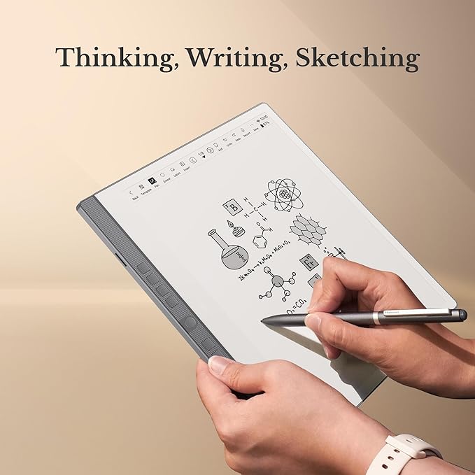 eNote 2 Paper Tablet, 10.3-inch 300 PPI Pen Only E-Ink Writing Tablet, 4G 128G Digital Notebook, AI Powered Voice-to-Text, Includes Two B5 Stylus Pens