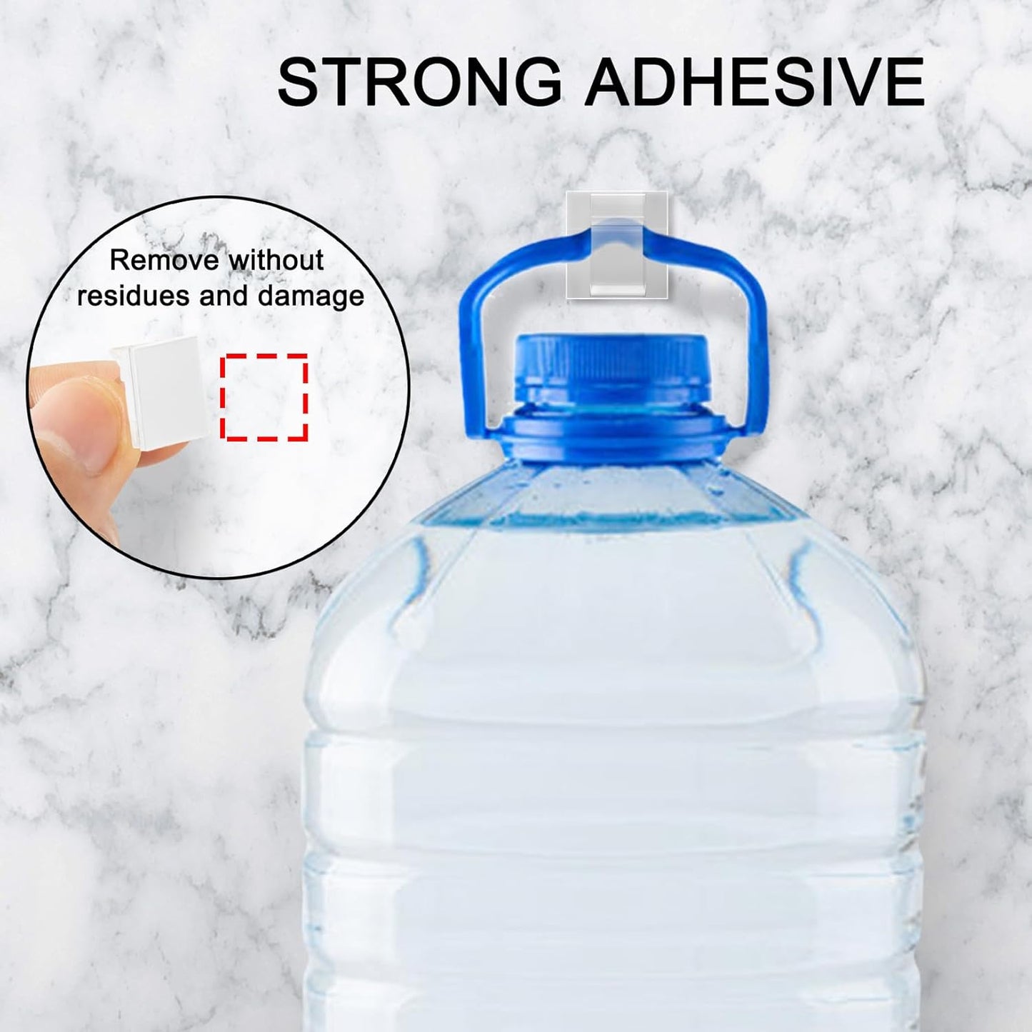 130 Pcs Cable Clips, Adhesive Cable Organizer Cord Holder Wire Clip Wire Management Self Adhesive Hooks Wire Holder for Office, Home(Transparent, 130PCS-Large)