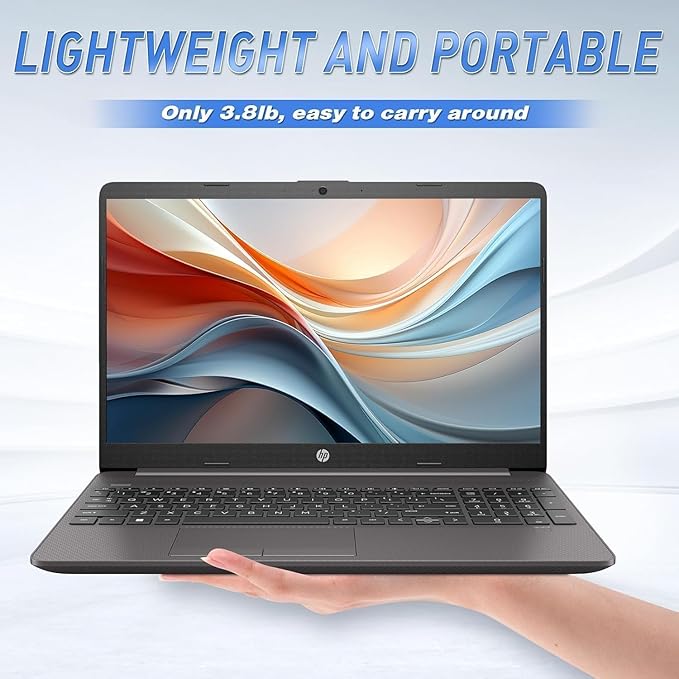 HP 250-G9 Flagship 15.6" Laptop - Special Business Edition w/Microsoft Office 365-24GB RAM | 1TB SSD - Intel Core i5 10-Core Processor - 15.6" FHD - Wi-Fi 6 - Win 11 Pro - w/WOWPC Recovery USB