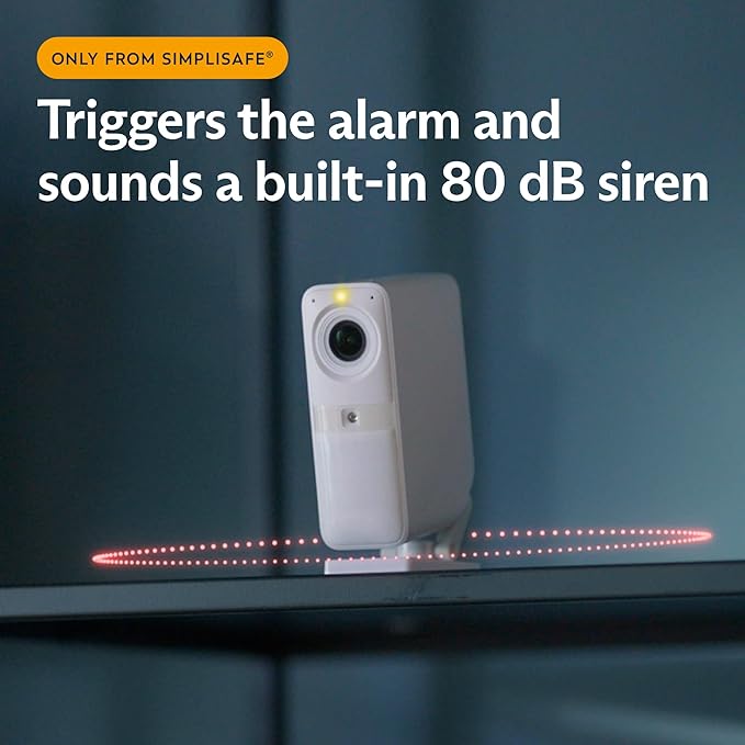 SimpliSafe 10 Piece Wireless Home Security System with Outdoor Camera- Optional 24/7 Professional Monitoring - No Contract - Compatible with Alexa and Google Assistant