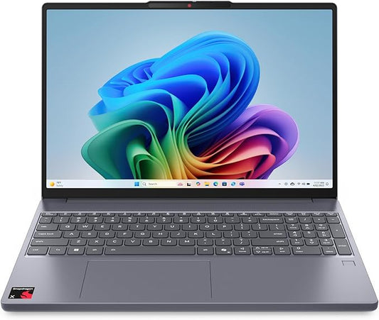 Lenovo IdeaPad Slim 3X - 2025 - Everyday AI Laptop - Copilot+ PC - 15.3" WUXGA Display - 16 GB Memory - 512 GB Storage - Qualcomm® Snapdragon® X - Luna Grey