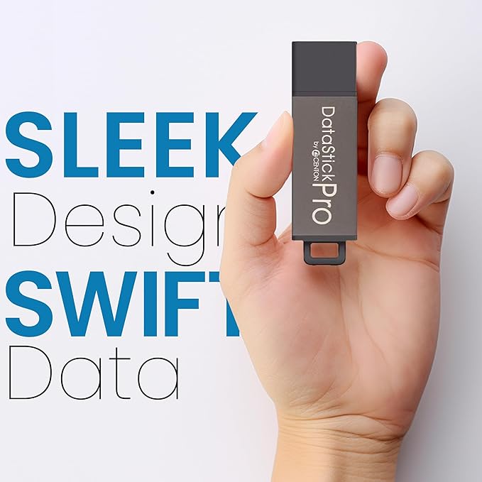 Centon Electronics DataStick Pro USB 2.0 Flash Drive, 16 GB, 25 USB Flash Drives, 25 Bulk Pack, Grey