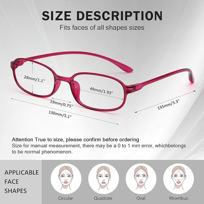 AQWANO 2 Pack Blue Light Blocking Computer Reading Glasses UV Protection Flexible TR90 Frame Lightweight Readers Glasses for Women Men +2.25