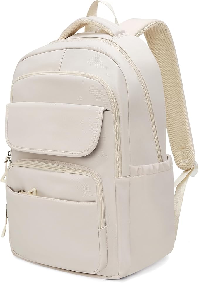 FOXLOVER Travel Laptop Backpack, Anti-Theft Slim Business Backpack, School College Bag for Men & Women, Fits 15.6 Inch Laptop