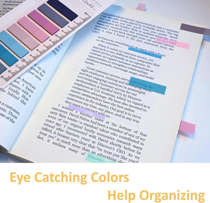 UniBright Sticky Index Tabs Combo Pack 440 Pcs Tabs for Notebooks Page Markers Page Tabs Book Tabs and Annotation Tabs with Bookmark Ruler and Dispenser Assorted Morandi Colors