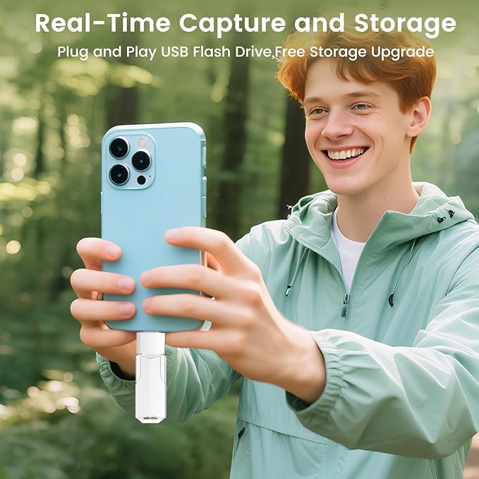 32GB Flash Drives 2 Pack Wooolken USB 3.0 Thumb Drives with USB C Adapters and Lanyards, Memory Sticks for Data Storage