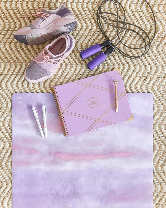 YOGA DESIGN LAB | The Combo Yoga Mat | Eco Luxury | Ideal for Hot Yoga, Power, Bikram, Ashtanga, Sweat | Studio Quality | Includes Carrying Strap!