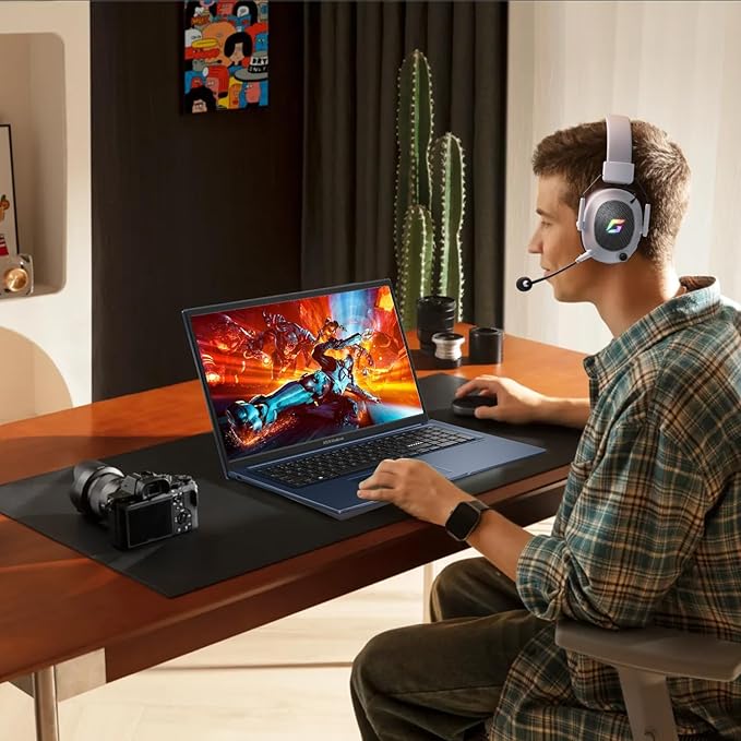 ASUS Vivobook Laptop,17.3" FHD Anti-Glare Display, Core i3-1215U (up to 4.4GHz), 24GB RAM, 1TB SSD + 128GB Portable SSD, WiFi 6E, Webcam, Keypad, Copilot, with 2019 Lifetime Office, Win 11 Home