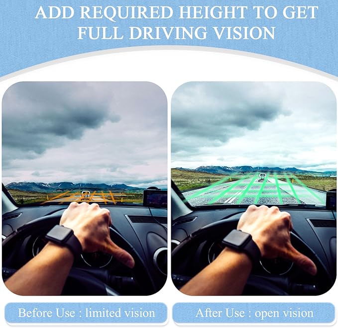 Seat Cushion for Truck Driver, Memory Foam Truck Seat Cushion with Adjustable Strap – Ergonomic Back Support & Sciatica Relief for Long Drives, Semi Truck Accessories