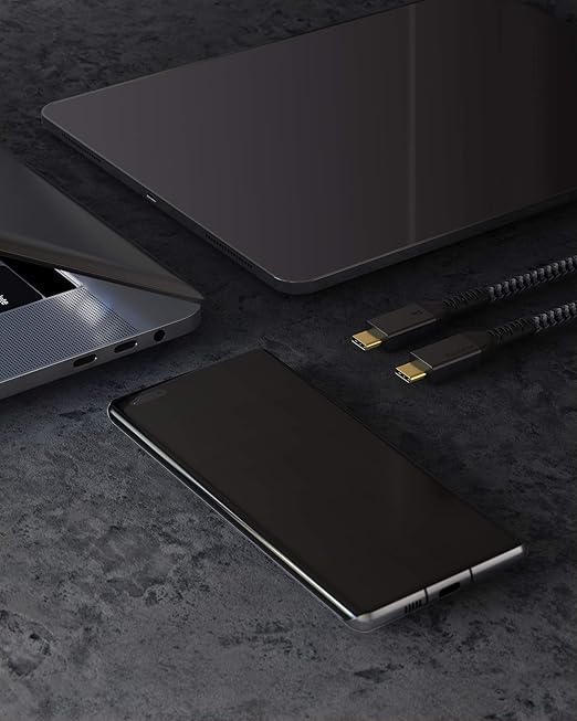 Maxonar 16.5FT Long Thunderbolt 4 Cable with 20Gbps Data Sync/100W Charging and 4K@60Hz for Thunderbolt 4/3, USB4, and USB C Devices