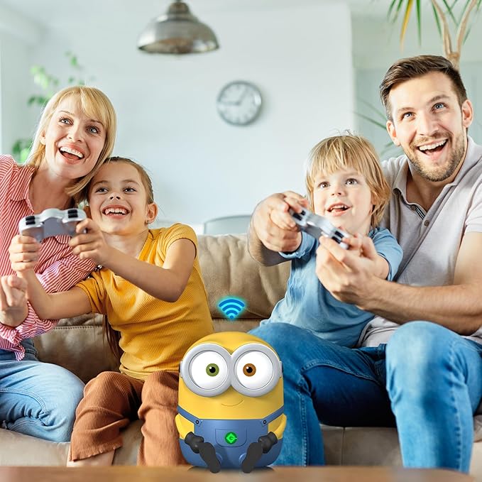 Davolink Minions Bob WiFi 6 Router for Home - Turbocharge Your Internet with Minions Magic Secure Travel WiFi Router - Gaming Router