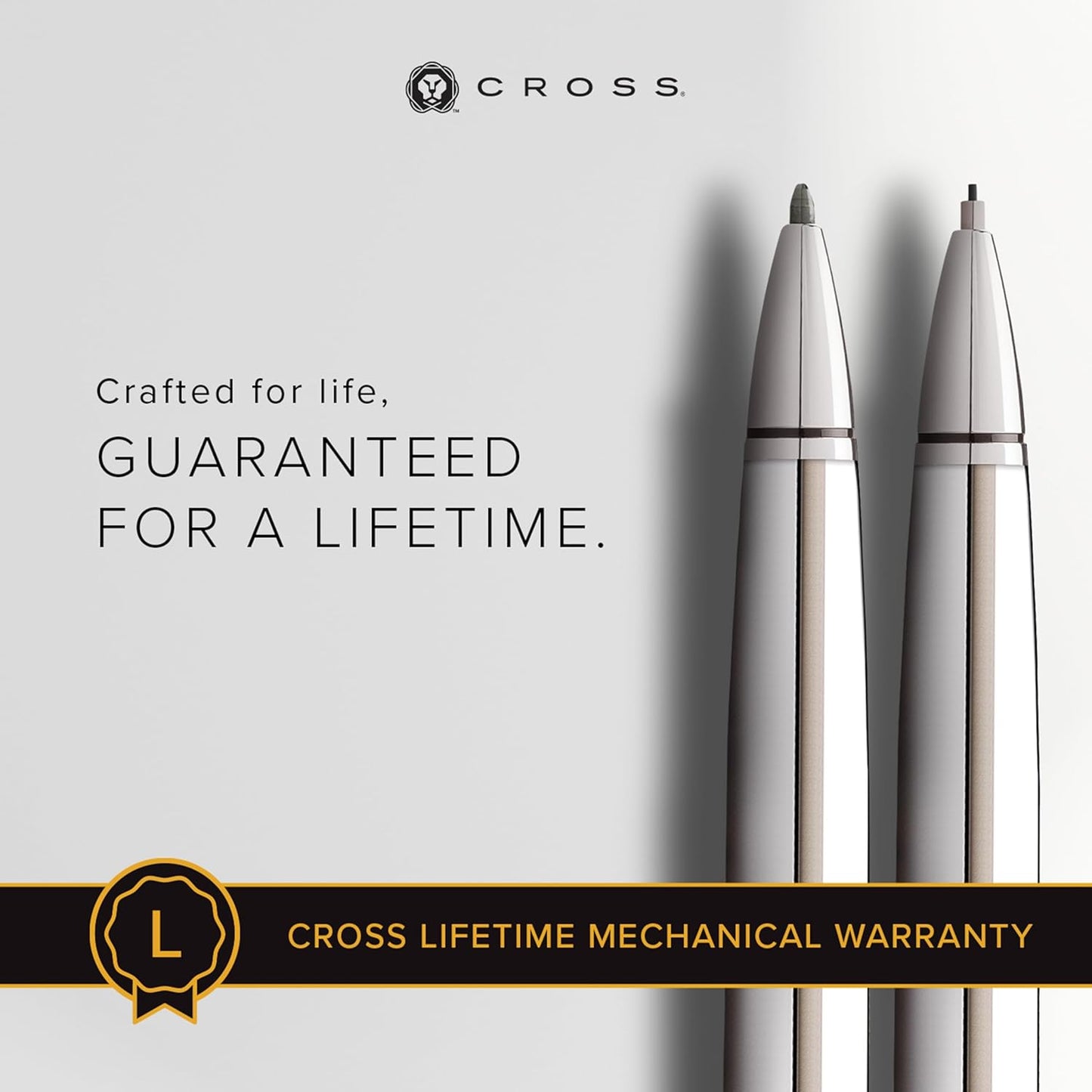 Cross Coventry Polished Chrome Pen and Pencil Gift Set