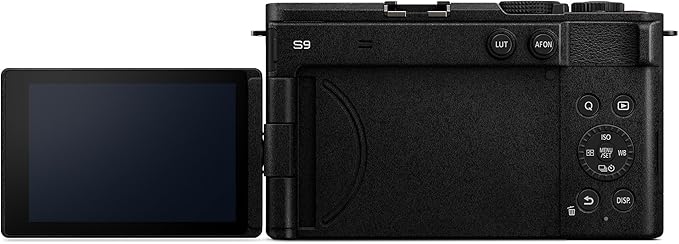 LUMIX S9 Full Frame Camera with 20-60mm F3.5-5.6 L Mount Lens, Compact Mirrorless Camera for Content Creators with Real Time LUT, Open Gate and Easy Sharing of Photos & Video – DC-S9KK (Black)