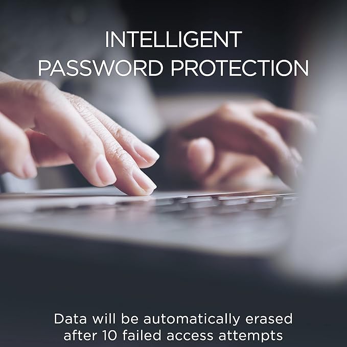 Integral 8GB Secure360 256-Bit Software Encrypted 3.0 USB Secure Flash Memory Drive - Working and Encrypted Dual Partition, Intelligent Password Attack Protection and 360 Degree Rotating casing