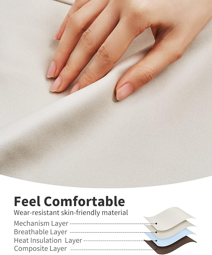 SAIJI Laptop Lap Desk with Pillow Cushion, Ultra Lightweight Portable Computer Stand Desk for Couch, Bed & Chair, Fit up to 17” Laptop & MacBook Air with Side Pocket, Rails for Airflow