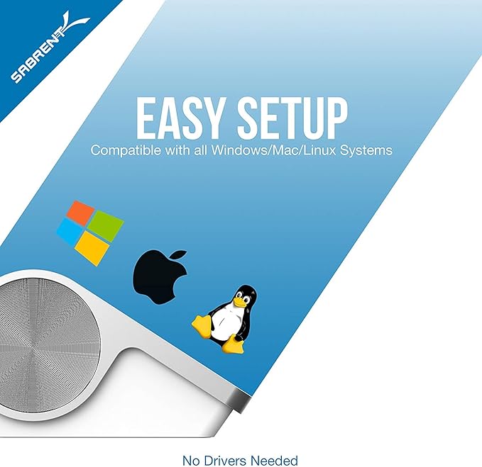 SABRENT Premium 3 Port Aluminum USB 3.0 Hub with Multi in 1 Card Reader (12" Cable) for iMac, All MacBooks, Mac Mini, or Any PC (HB-MACR)