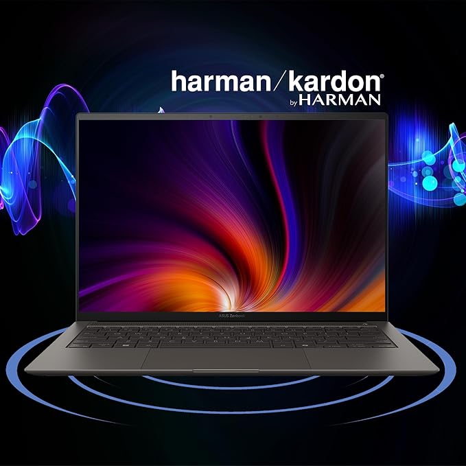 ASUS Zenbook S14 Laptop 14" 3k OLED Touch (120Hz, 500nits HDR, 100% DCI-P3) Intel 8-core Ultra 7 256V (Up to 47 Tops) 16GB DDR5 1TB SSD for Creator Business Professional Win11 ICP Hub w/Copilot+ AI