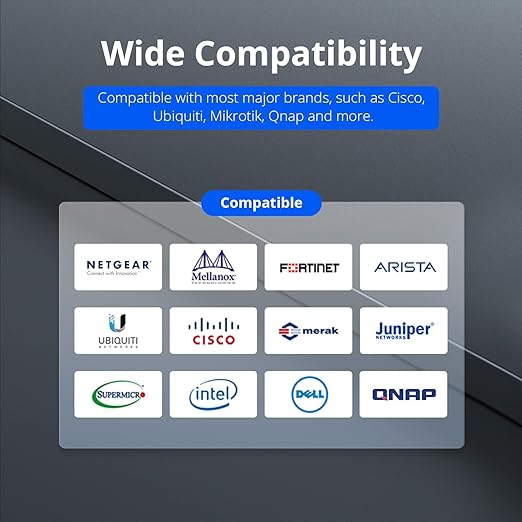 ipolex SFP+ DAC Twinax Cable, 10G Direct Attach Copper(DAC) Patch Passive Cable, for Cisco SFP-H10GB-CU3M, Ubiquiti UniFi, Meraki, Mikrotik, and More, 2 Pack