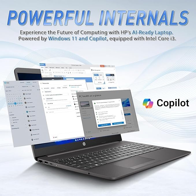 HP 250-G9 Flagship 15.6" Laptop - Special Business Edition w/Microsoft Office 365-24GB RAM | 512GB SSD - Intel Core i5 10-Core Processor - 15.6" FHD - Wi-Fi 6 - Win 11 - w/WOWPC Recovery USB