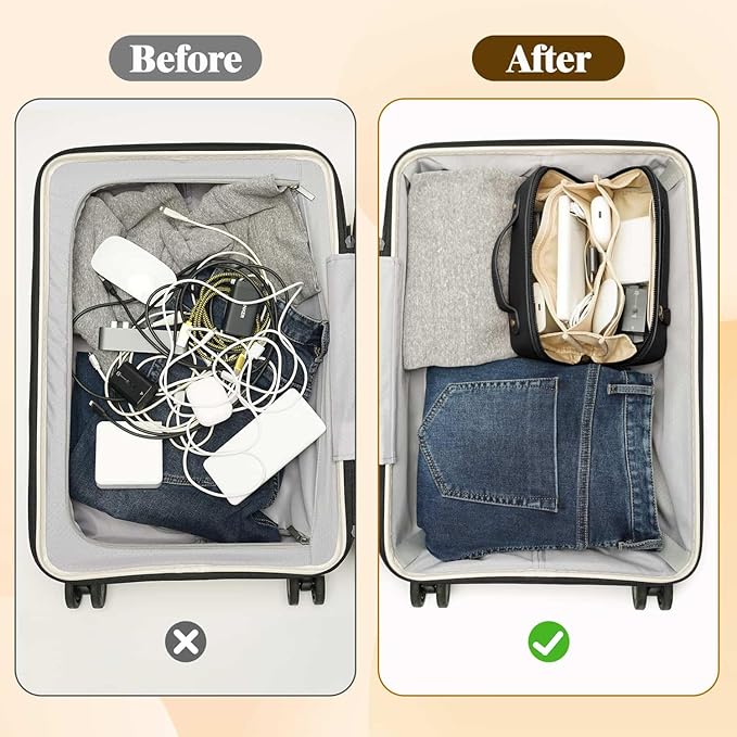 Camera Sling Bag, Waterproof PU Leather Crossbody Camera Bag for DSLR/SLR/Mirrorless, Small Shockproof Case with Removable Dividers for Photographers (Black Tech Pouch 2L)