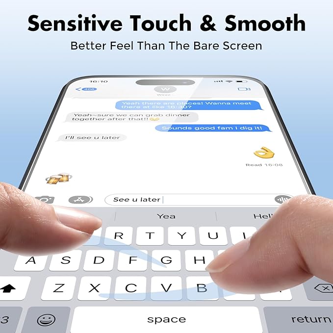 UNBREAKcable Shatterproof Tempered Glass Screen Protector for iPhone 15 Pro Max [3-Pack][Easy Installation Frame] [9H Hardness] [99.99% HD Clear] [Bubble Free] for Apple 6.7”