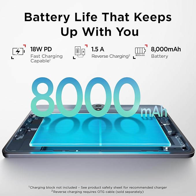 TCL NXTPAPER 11 Gen 2 Android Tablet, 11" Drawing Pad & Digital Notebook, Stylus & Flip Case Included, NXTPAPER 4.0 Display, Android 15, AI Tools, 6+6GB RAM, 64GB Storage, 8000mAh Battery, Gray