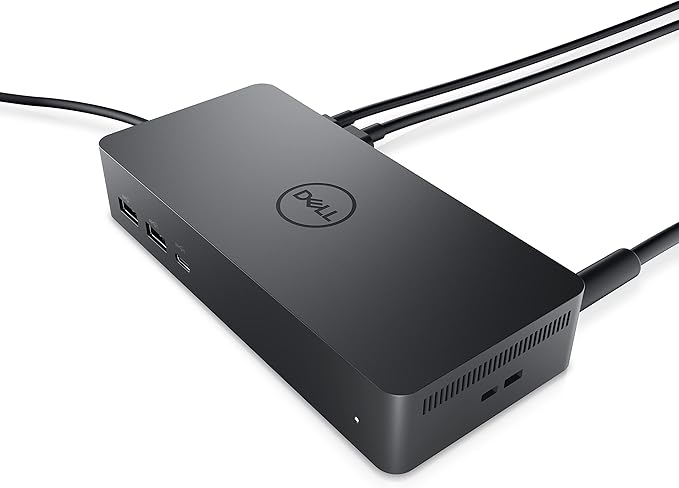 Dell Universal Dock (UD22): USB-C Docking Station with A Future-Ready Design + ZoomSpeed HDMI Cable + ZoomSpeed DisplayPort Cable + ZoomSpeed Ethernet Cable - ZoomSpeed Dock Hub Bundle