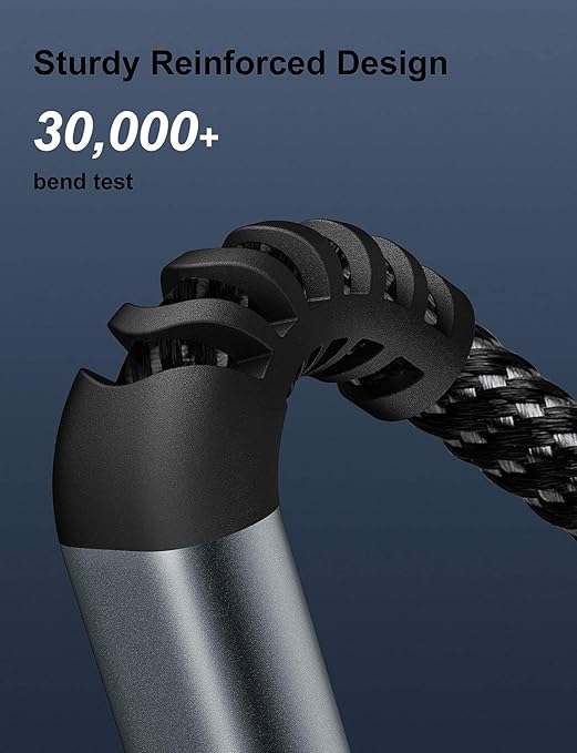 USB Cable Type C Fast Charging Cable, 5 Pack[3/6/6/10/10FT] Braided C Charger Cable Compatible with iPhone 17/16/15, Samsung Galaxy S10 S9 S8 Plus, Note 10 9 8, LG V50 V40 G8 G7