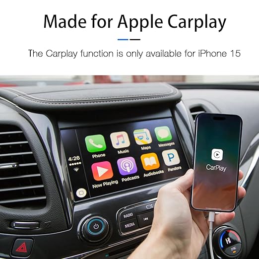 1.5FT Short IPhone 17/16E/16/15 Woven Cable, USB A to USB C CarPlay Charger Cable for iPhone 17Air, 15 16 17 Pro Max, 15/16 Plus,iPad 10th Gen,iPad Pro 12.9/11, Air 5th/4th Gen, Mini 6th Charging Cord