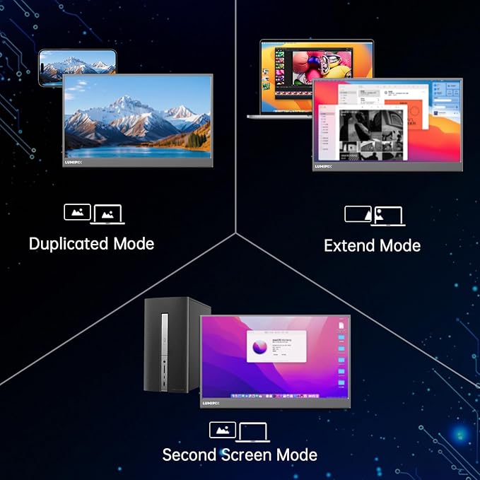 Portable Monitor 15.6 Inch 1080P FHD IPS Gaming Display Monitor with USB-C & HDMI, Ultra-Slim External Second Screen with Smart Cover & Speakers for Laptop, Xbox，PC, Mac, Phone, PS5, Switch