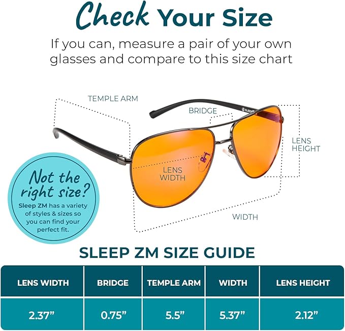 Blue Light Blocking Glasses for Women + Men - Better Sleep + Anti Eye Strain Protection - Computer Screens & Gaming