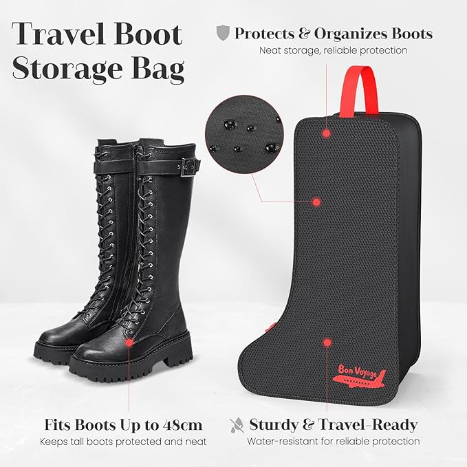 11 Set Compression Packing Cubes for Travel, Waterproof Organizer Set with Hanging Underwear & Toiletry Bag, Shoe/Boot Bag, Hair Tools Organizer, Laundry Bag & Digital Pouch (Black)