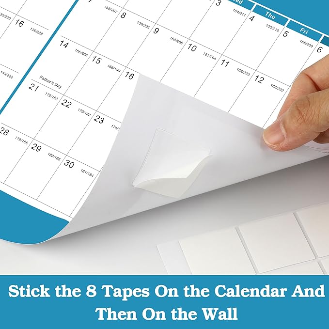 2025-2026 Yearly Wall Calendar - annual calendar 2025-2026, 2025-2026 Yearly Wall Calendar&Planner with Thick Paper, July 2025 - June 2026, X Large, 34.7" x 22.8", 2025-2026 Yearly Planner (2025-2026 Yearly Wall Calendar - Green)