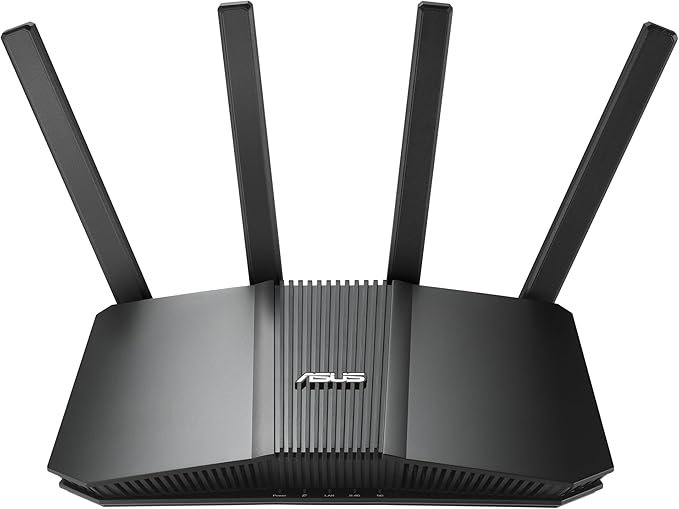 ASUS RT-BE58U WiFi 7 BE3600 AiMesh Extendable Router, 4K-QAM, MLO, AI Detection 2.5G Port, Four 1G Ports, Commercial-Grade Network Security, Parental Control, IoT Network, Kid’s Network, VPN Network