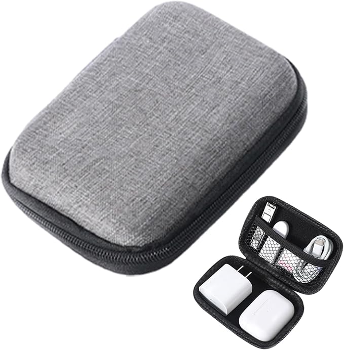 Electronic Travel Bag | Cable Organizer Solid Color Electronic Organizer,Travel Digital Accessories Storage Bag Waterproof Bags for Keeping Tech Cables