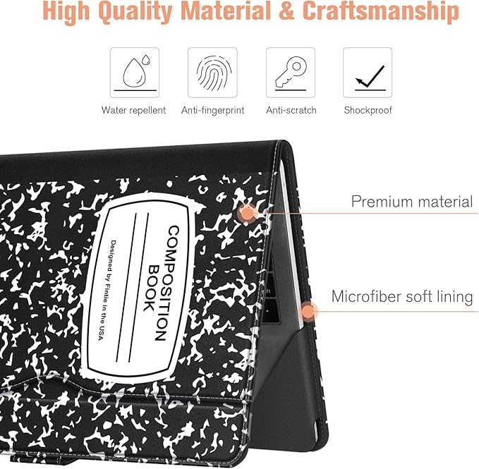 Fintie Sleeve Case Cover for MacBook Air 13.6 A3240 A3113 A2681 M4 M3 M2, Air 13 A2337 (M1) / A2179 / A1932, MacBook Pro 13 A2338 (M2 M1) / A2251 / A2289 / A2159 / A1989 / A1706 / A1708, Com-Book