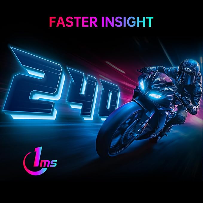 KTC 27'' 240Hz QHD 1440P Gaming Monitor 144Hz 1ms 65W Type C USB DisplayPort HDMI HDR400 Tilt/Height/Pivot/Swivel Fast HVA AdaptiveSync VESA