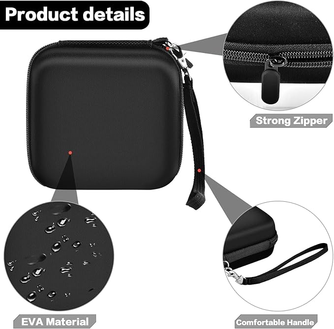 Travel Router Case Compatible with NETGEAR Nighthawk M7 Pro/ M6 M6 Pro MR6150 6500/ M5 5G MR5200 5100/ M1 M2 Mobile Hotspot. WiFi Router Storage Carrying Holder with Mesh Pocket (Box Only)