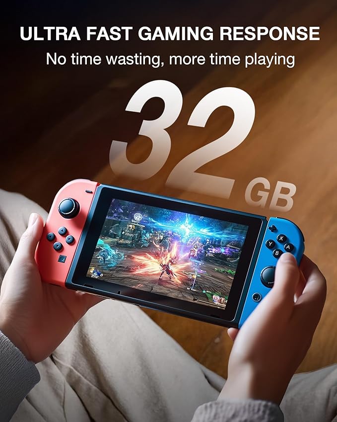 32GB CT100 microSDHC UHS-I Memory Card with Adapter - up to 100MB/s, C10, U1, V10, Full HD, A1, Micro SD Card for Smartphones, Tablets, Cameras, Gaming Consoles, and Drones (3 Pack)