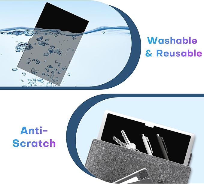 OMOTON Magnetic Privacy Screen for MacBook Pro 16 Inch (2021-2024, M1-M4, Pro, Max), Anti-Spy Filter, Matte Anti Glare Blue Light Protector, Easy Install & Remove